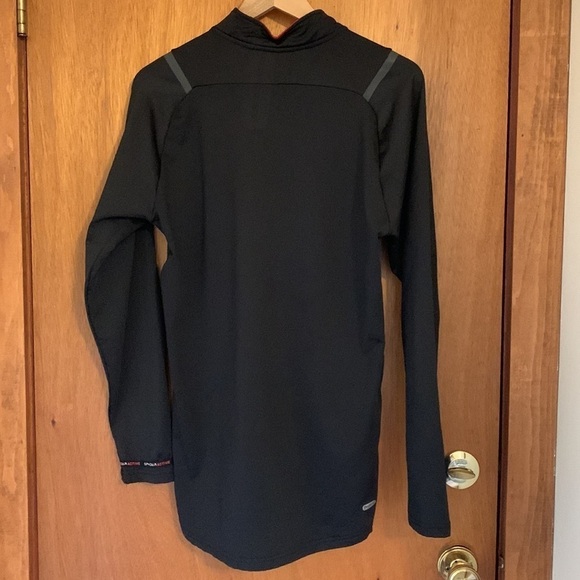 Spyder Men's Black & Red Quarter Zip Pullover Sweater - Picture 2 of 5